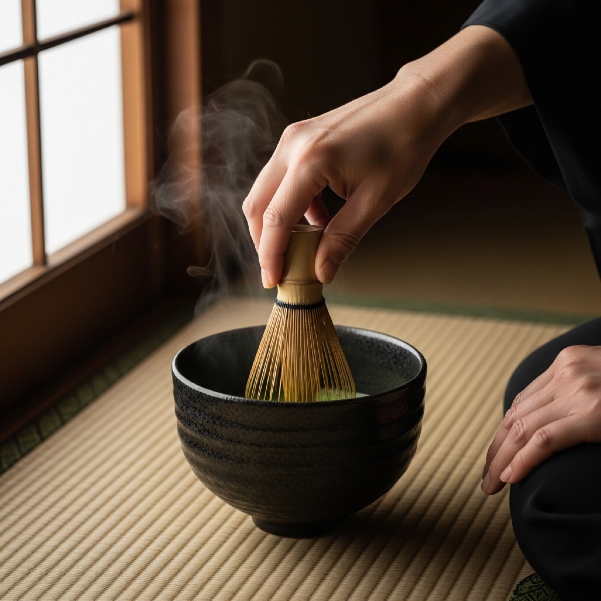 The Soft Steps of a Kyoto Tea House